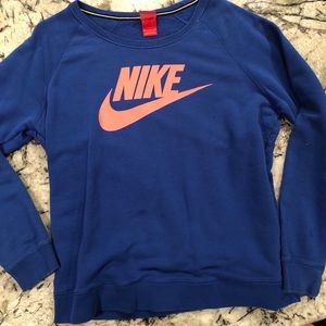 Nike scoop neck vintage sweatshirt